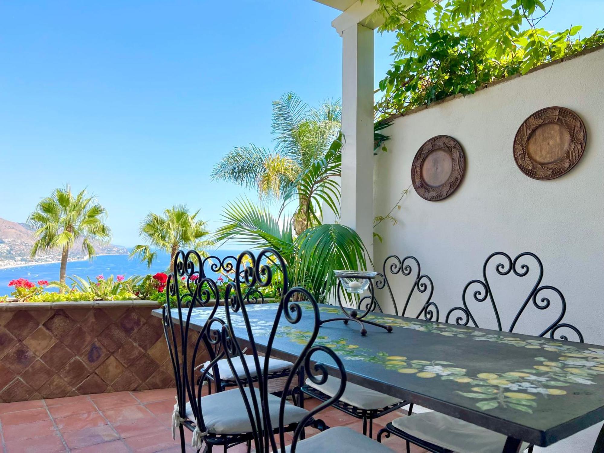 Villa Lou Taormina Private Villa With Panoramic Sea View Pool Εξωτερικό φωτογραφία