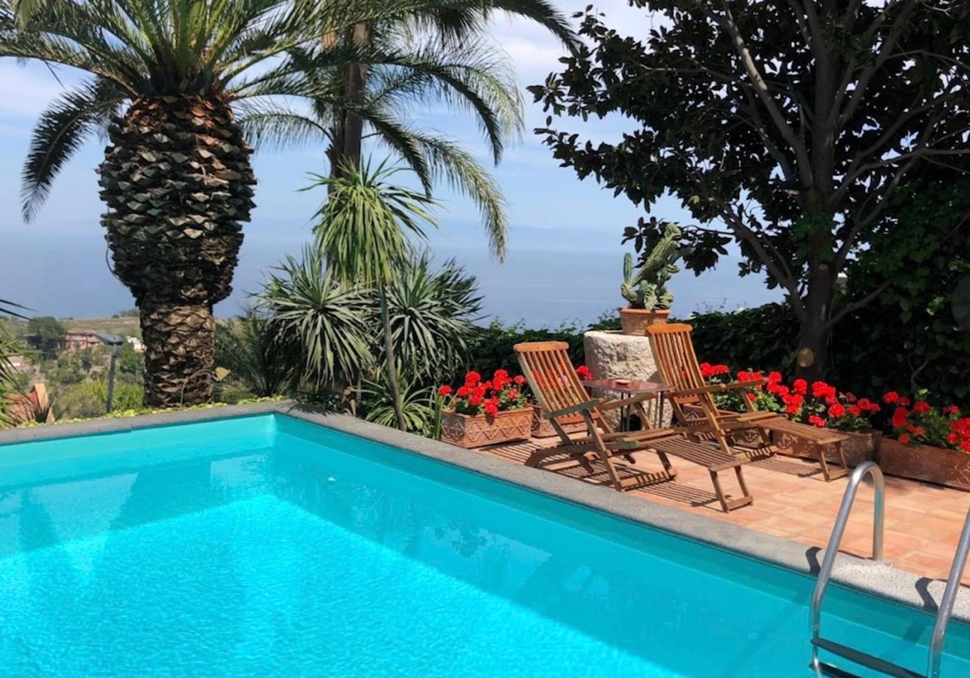 Villa Lou Taormina Private Villa With Panoramic Sea View Pool Εξωτερικό φωτογραφία