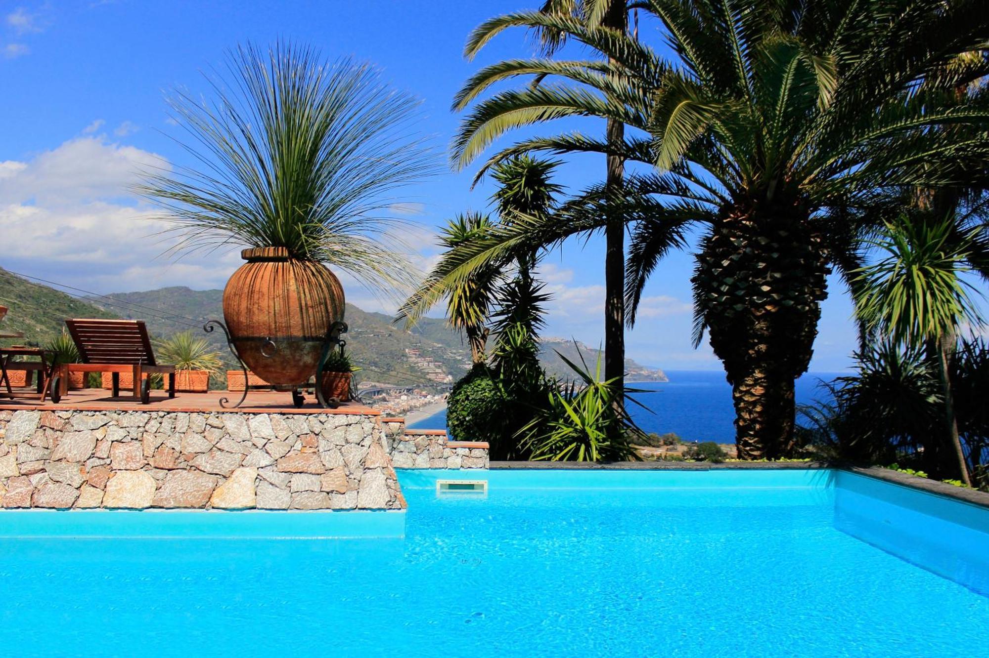 Villa Lou Taormina Private Villa With Panoramic Sea View Pool Εξωτερικό φωτογραφία