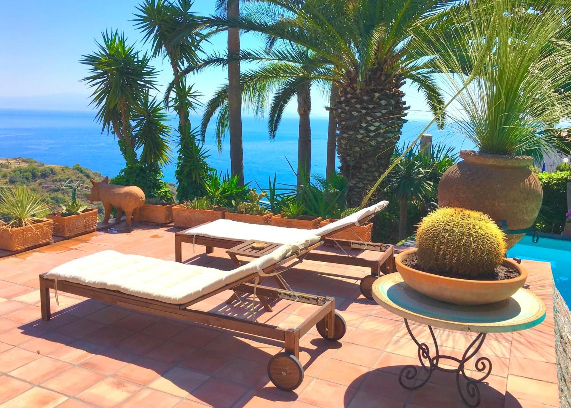 Villa Lou Taormina Private Villa With Panoramic Sea View Pool Εξωτερικό φωτογραφία