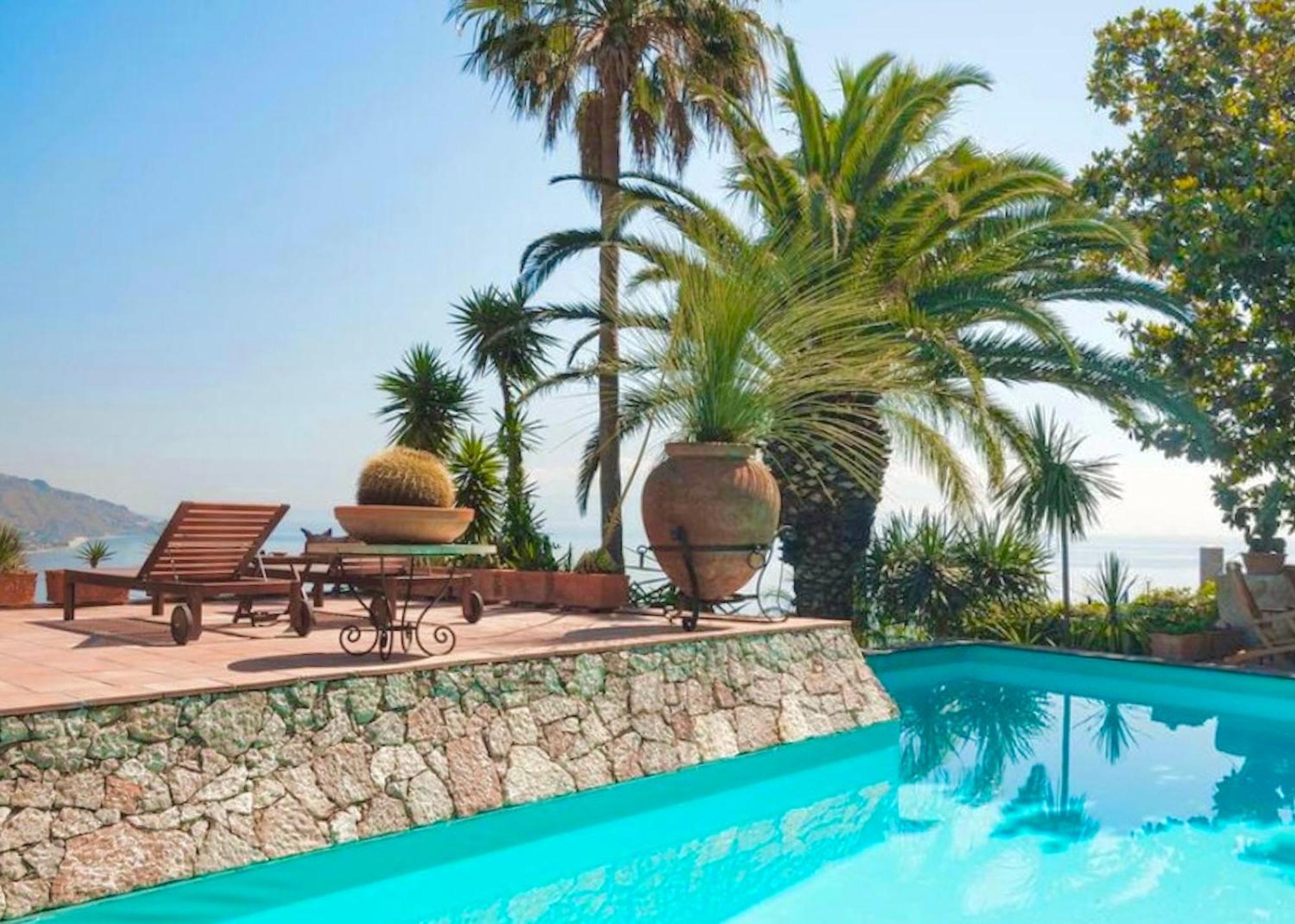 Villa Lou Taormina Private Villa With Panoramic Sea View Pool Εξωτερικό φωτογραφία