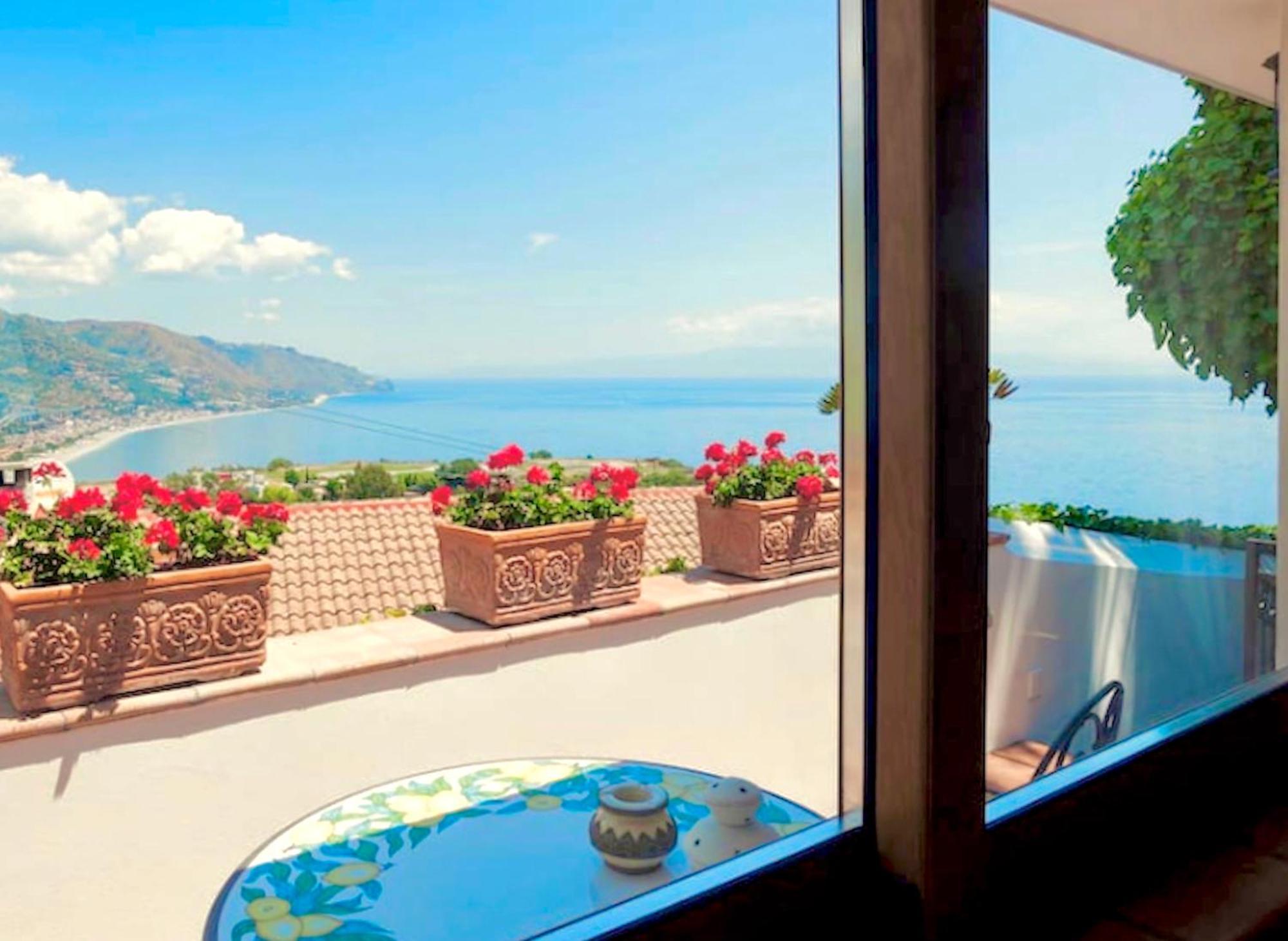 Villa Lou Taormina Private Villa With Panoramic Sea View Pool Εξωτερικό φωτογραφία