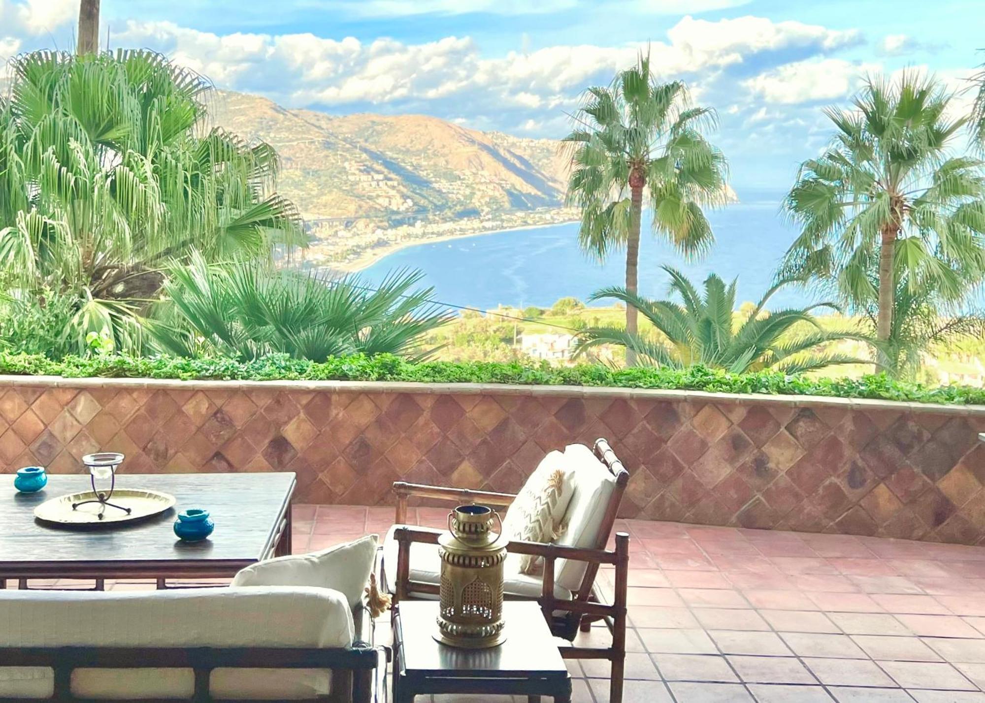 Villa Lou Taormina Private Villa With Panoramic Sea View Pool Εξωτερικό φωτογραφία